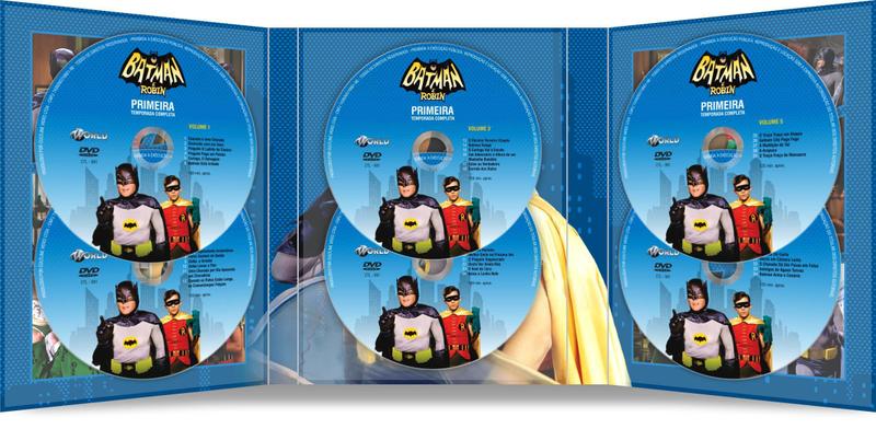 Imagem de DVD - BATMAN e ROBIN - 1ª Temporada Completa - 6 Discos