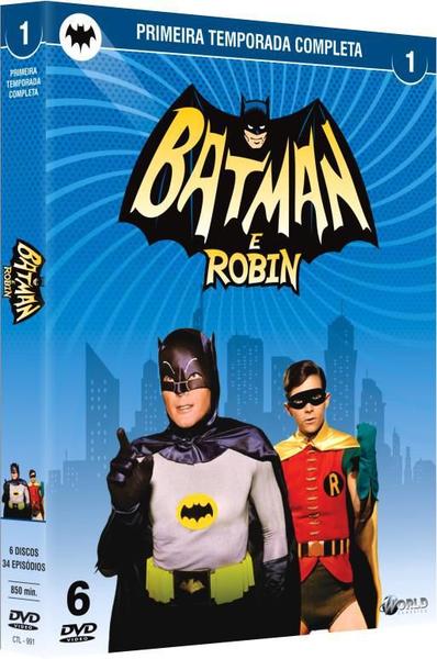 Imagem de DVD - BATMAN e ROBIN - 1ª Temporada Completa - 6 Discos