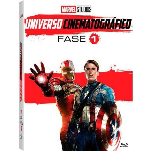 Dvd Box - Marvel Universo Cinimatografico: Fase 1 - Disney Imagem de Dvd Box - Marvel Universo Cinimatografico: Fase 1