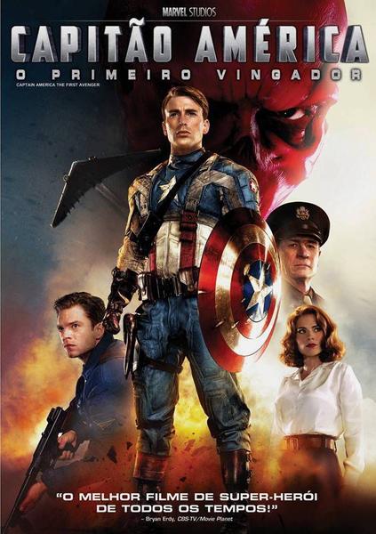 DVD Cap. América: O Primeiro Vingador - Paramount - Ação - Rimo Imagem de DVD Cap. América: O Primeiro Vingador - Paramount - Ação
