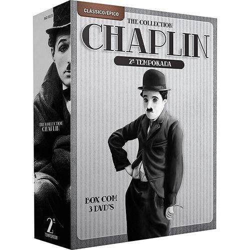 Imagem de DVD CHARLIE CHAPLIN THE COLLECTION 2ª TEMPORADA (3 DISCOS)