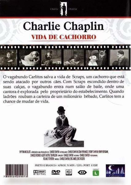 Imagem de DVD Charlie Chaplin Vida de Cachorro