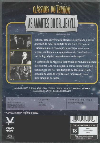 Imagem de DVD Classicos do Terror - As Amantes Do Dr Jekyll