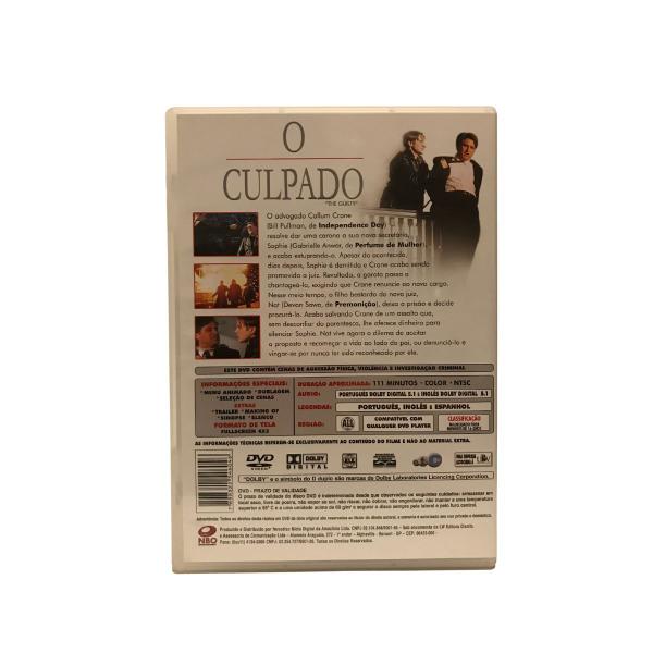 Imagem de Dvd culpado por suspeita