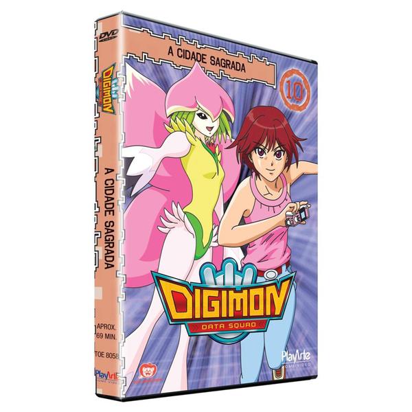 Imagem de DVD Digimon - Data Squad Vol.10 - A Cidade Sagrada - Playarte