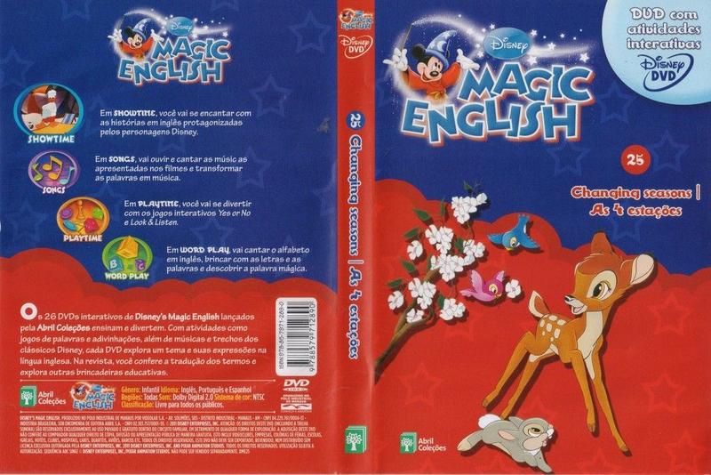 Imagem de DVD Disney Magic English - As 4 Estações - Volume 25