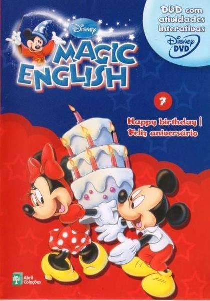 Imagem de DVD Disney Magic English - Feliz Aniversário - Volume 7