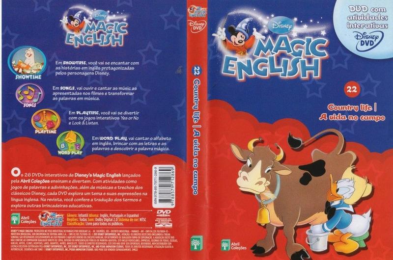 Imagem de DVD Disney Magic English Volume 22 A Vida No Campo