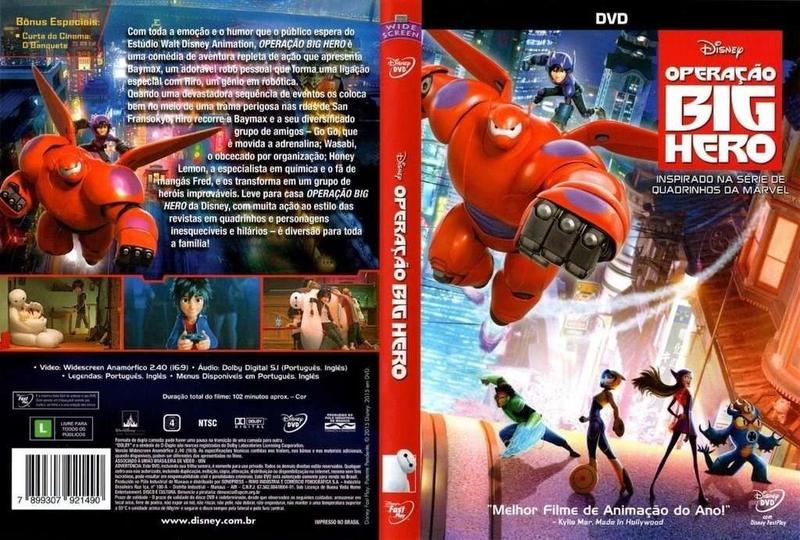 Imagem de DVD Disney Operação Big Hero