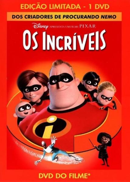 Imagem de DVD Disney Pixar Os Incríveis