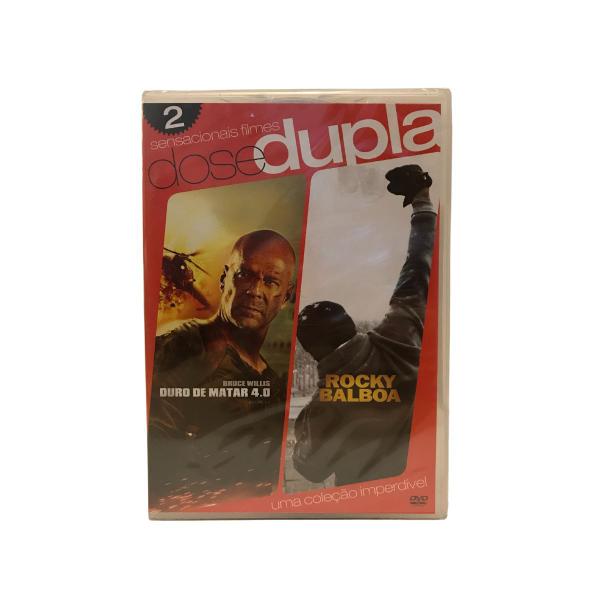 Dvd duplo duro de matar 4 & rocky balboa - Dvd Video Imagem de Dvd duplo duro de matar 4 & rocky balboa