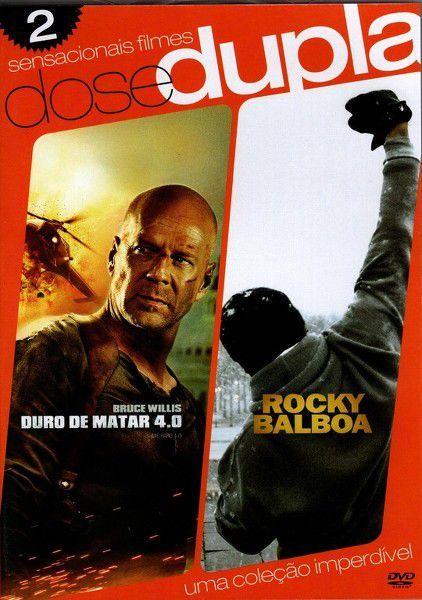 Imagem de DVD Duplo Duro de Matar 4 + Rocky Balboa