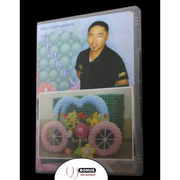 Dvd Duplo Painel De Balões Flores - Wilson Sawaki - Bonus Imagem de Dvd Duplo Painel De Balões Flores - Wilson Sawaki