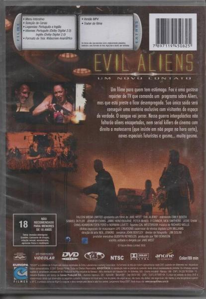 Imagem de DVD Evil Aliens - Christopher Adamson e Emily Booth