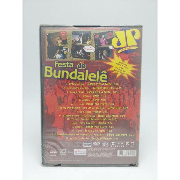 Imagem de Dvd Festa Do Bundalele - Jovem Pan Original E Lacrado