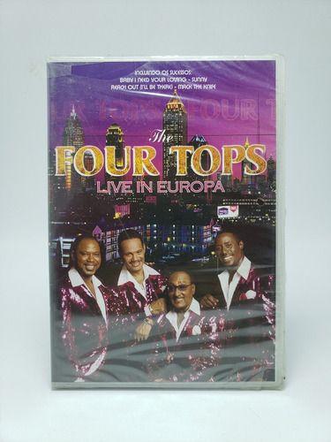 Imagem de Dvd Four Tops - Live In Europa