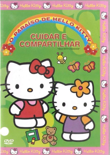 DVD Hello Kitty Paraíso de Hello Kitty Cuidar e Compartilhar - NBO Imagem de DVD Hello Kitty Paraíso de Hello Kitty Cuidar e Compartilhar