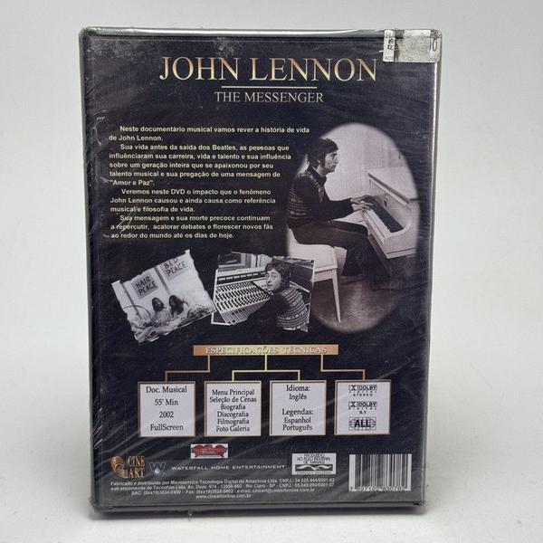 Imagem de Dvd John Lennon - The Messenger Eternamente Lennon