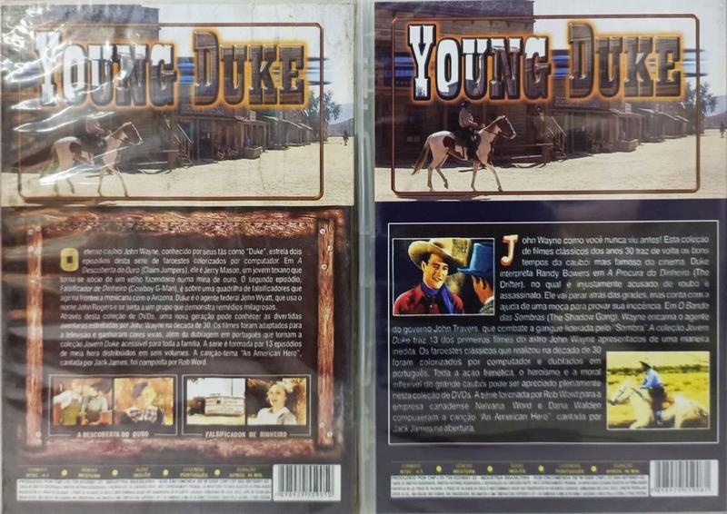 Imagem de Dvd John Wayne Young Duke Vol. 02 e Vol 5