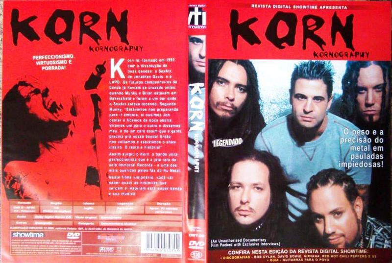 Imagem de DVD Korn Kornography Documentário com Entrevistas Exclusivas