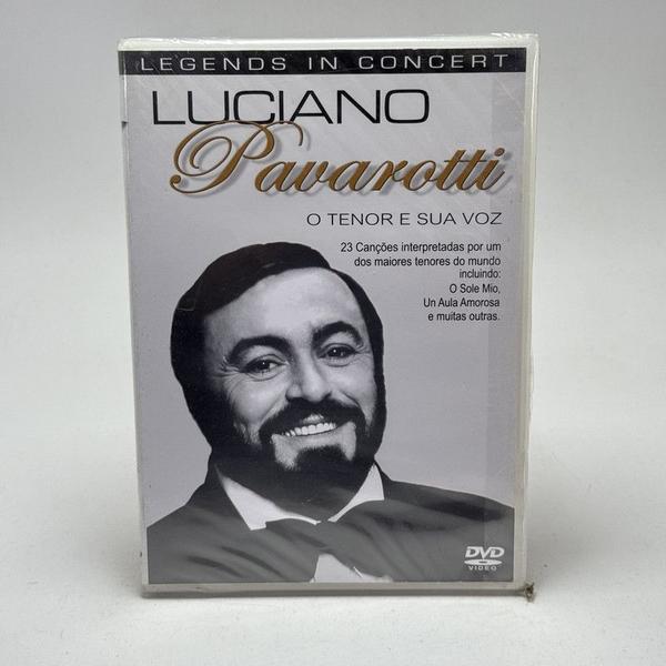 Imagem de Dvd Luciano Pavarotti - O Tenor E A Sua Voz Legends