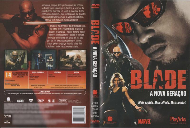 Imagem de DVD Marvel Blade A Nova Geração Episódio Piloto da Série