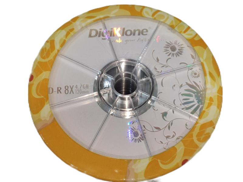 DVD mídia virgem Digiklone 4.7gb DVD-R 50 unidades - DVD Virgem