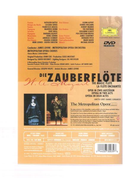 Imagem de Dvd Mozart/ Die Zauberflote/ Levine 