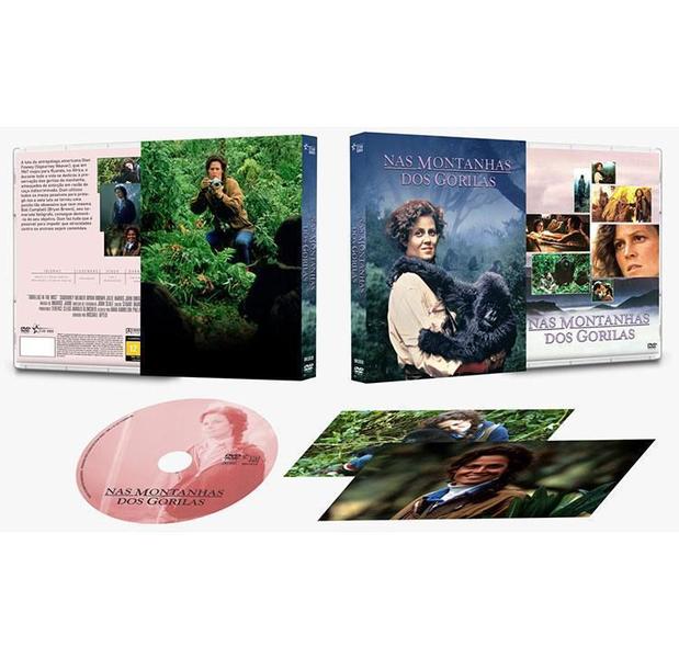 Dvd Nas Montanhas Dos Gorilas - Ed. Limitada Com Luva +Cards - Star Vídeo Imagem de Dvd Nas Montanhas Dos Gorilas - Ed. Limitada Com Luva +Cards