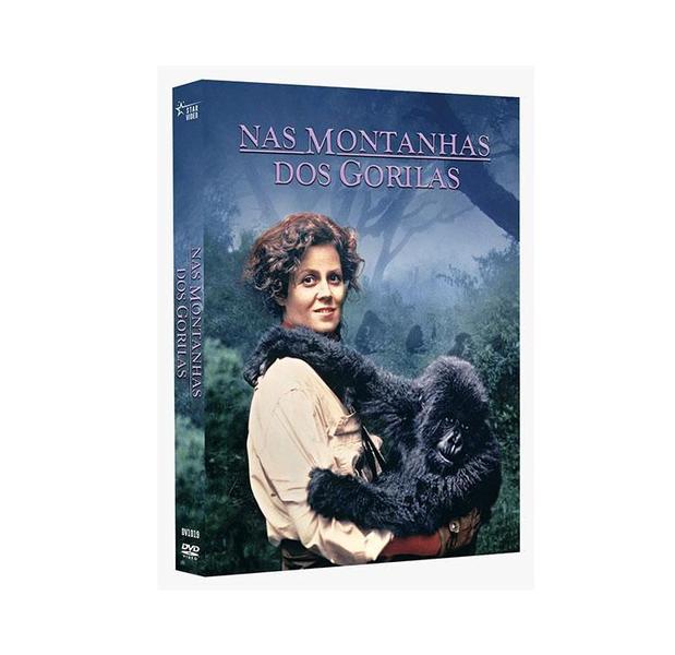 Dvd Nas Montanhas Dos Gorilas - Ed. Limitada Com Luva +Cards - Star Vídeo Imagem de Dvd Nas Montanhas Dos Gorilas - Ed. Limitada Com Luva +Cards