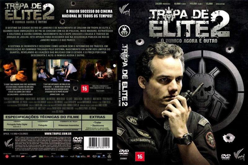 Imagem de DVD O Inimigo Agora é Outro Tropa de Elite 2