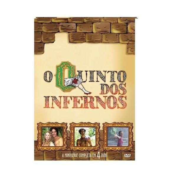 DVD O Quinto dos Infernos - Lombardi e Maia - 4 Discos - Som Livre Imagem de DVD O Quinto dos Infernos - Lombardi e Maia - 4 Discos