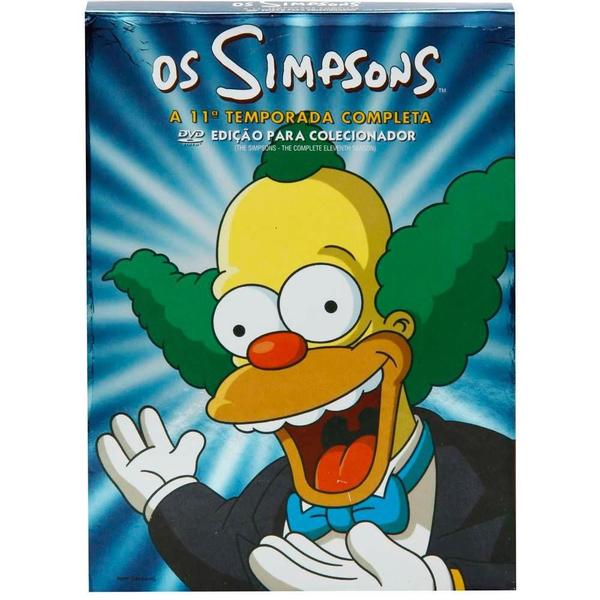 DVD Os Simpsons 11ª Temporada - Fox Film 2008 - Multi-Região Imagem de DVD Os Simpsons 11ª Temporada - Fox Film 2008 - Multi-Região