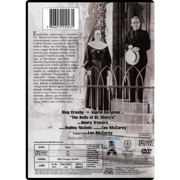 Imagem de DVD Os Sinos de Santa Maria - Paramount