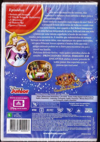 Imagem de DVD Princesinha Sofia - Feriado em Encantia (Participação Especial da Bela Adormecida)