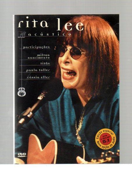 Dvd Rita Lee - Acústico / Raro - Música Sertaneja - Magazine Odeblanco