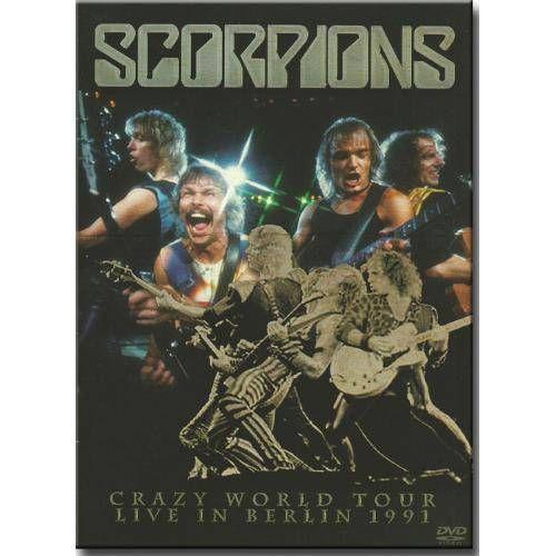 DVD Scorpions Crazy World Tour Live In Berlin 1991 Original