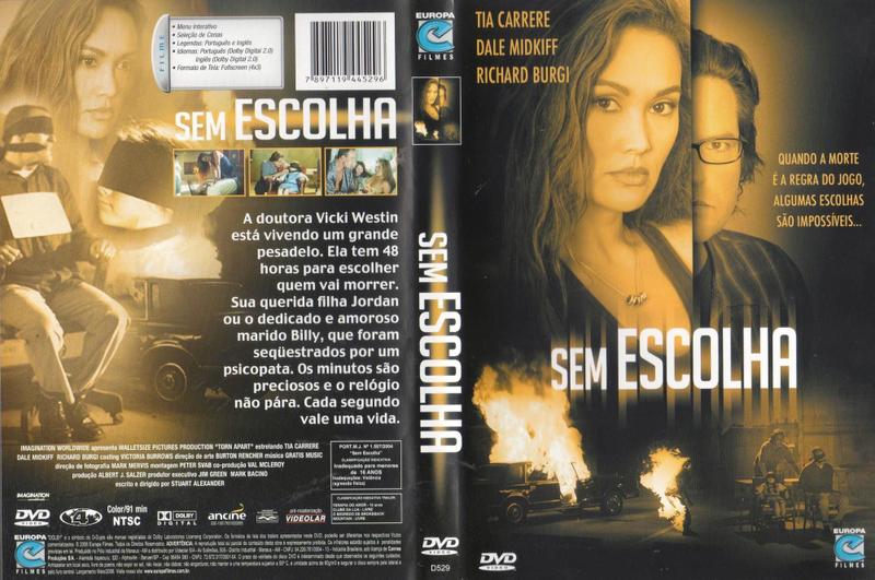 Imagem de DVD Sem Escolha - Tia Carrere Dale Midkiff - AMZ