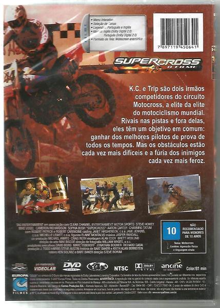 Imagem de DVD Super Cross O Filme Medo Nunca Riscos Espere