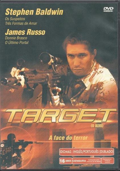 Imagem de DVD Target O Alvo Stephen Baldwin e James Russo