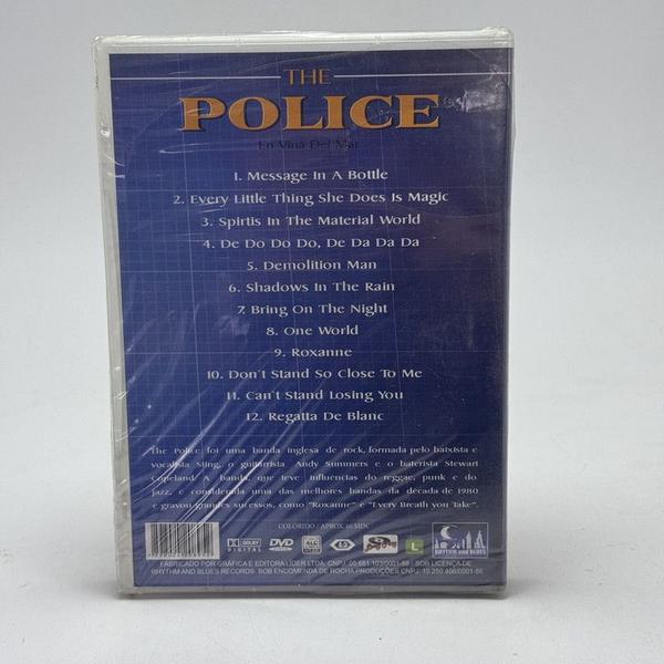 DVD The Police - En Viña Del Mar - Rhythm and Blues Imagem de DVD The Police - En Viña Del Mar