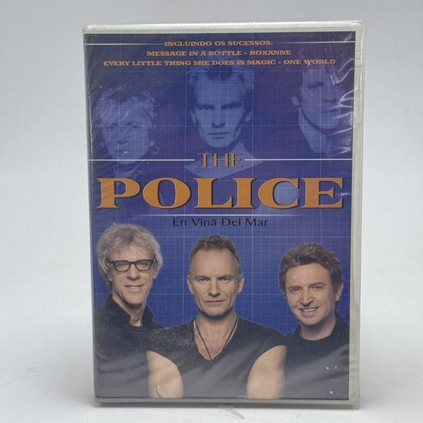 DVD The Police - En Viña Del Mar - Rhythm and Blues Imagem de DVD The Police - En Viña Del Mar