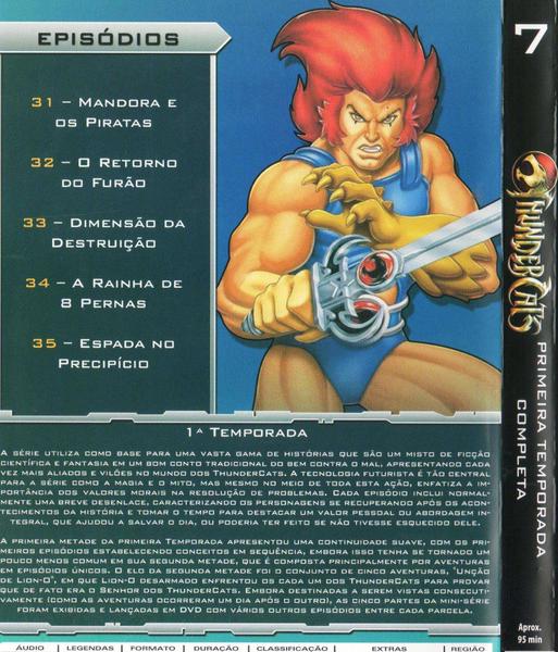 Imagem de DVD ThunderCats Primeira Temporada