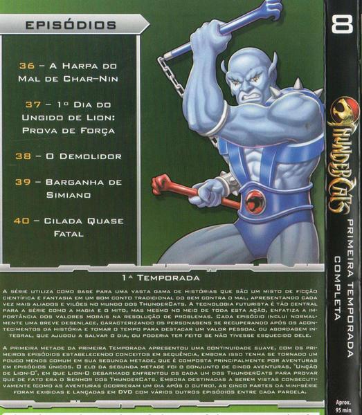 Imagem de DVD ThunderCats Primeira Temporada