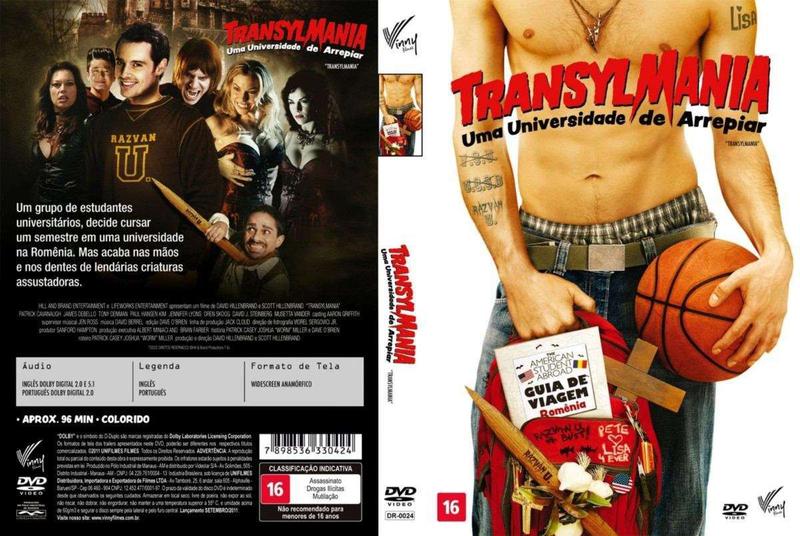 Imagem de DVD Transylmania Uma Universidade de Arrepiar