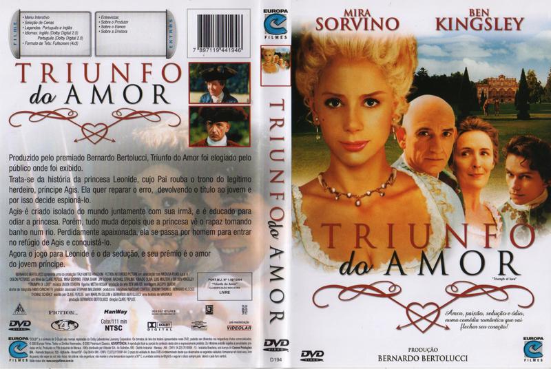 Imagem de DVD Triunfo do Amor Mira Sorvino e Ben Kingsley