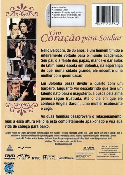 Imagem de DVD Um Coração Para Sonhar - O Amor Nem Sempre é Cego