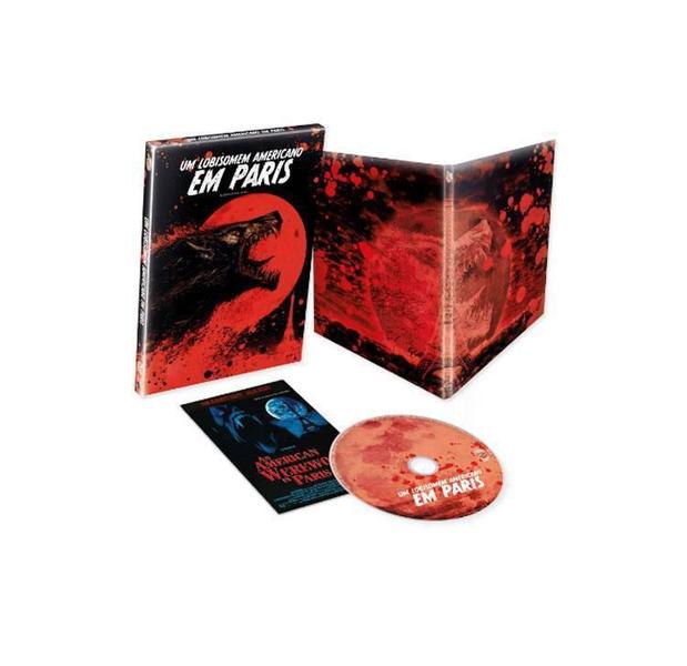 Dvd Um Lobisomem Americano Em Paris - Digipack Original - Classicline Imagem de Dvd Um Lobisomem Americano Em Paris - Digipack Original