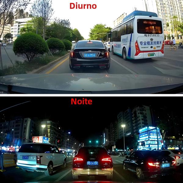 Imagem de DVR Carro 4K WiFi - Câmera Dash Cam com Monitor de Estacionamento e App