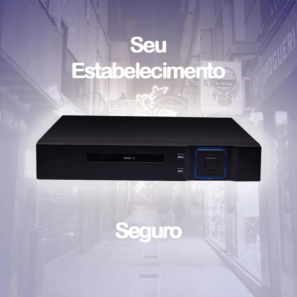 Imagem de Dvr Gravador 4 Canais full HD Hibrido 5 em 1 P2P